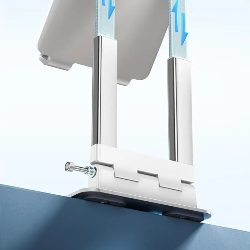 Multifunctional Adjustable Tablet Holder For Desk Use With AntiSlip Base And Construction 77JC