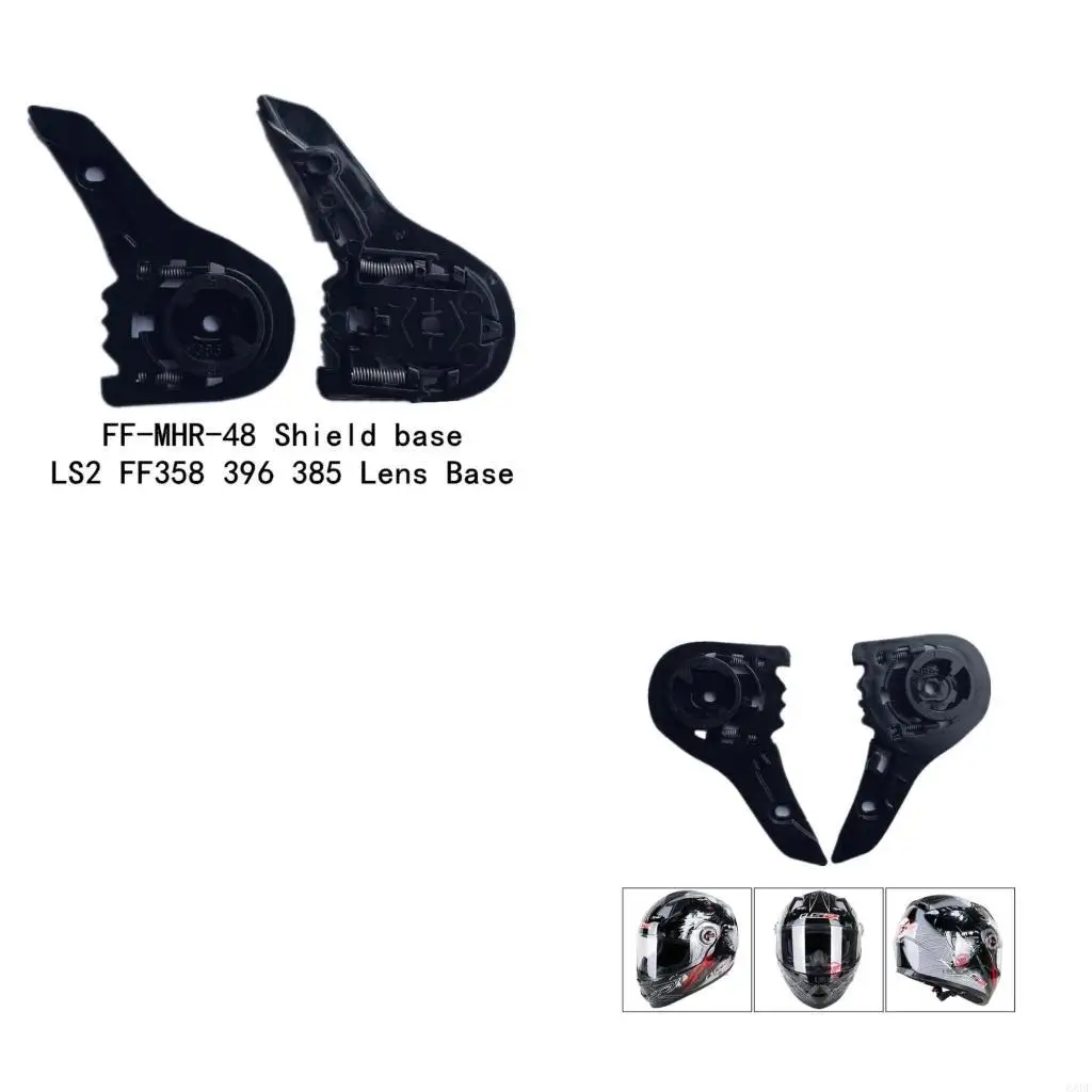 6XDF Motorcycle Helmets Accessories Gear Plate For LS2 FF358 396 385