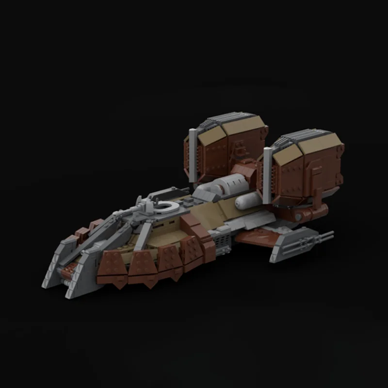 2026 PCS MOC WLO-5 Speeder Tank Pirate Model Modular Building Blocks Kids Assembly Display Toys Festival Surprise Birthday Gift