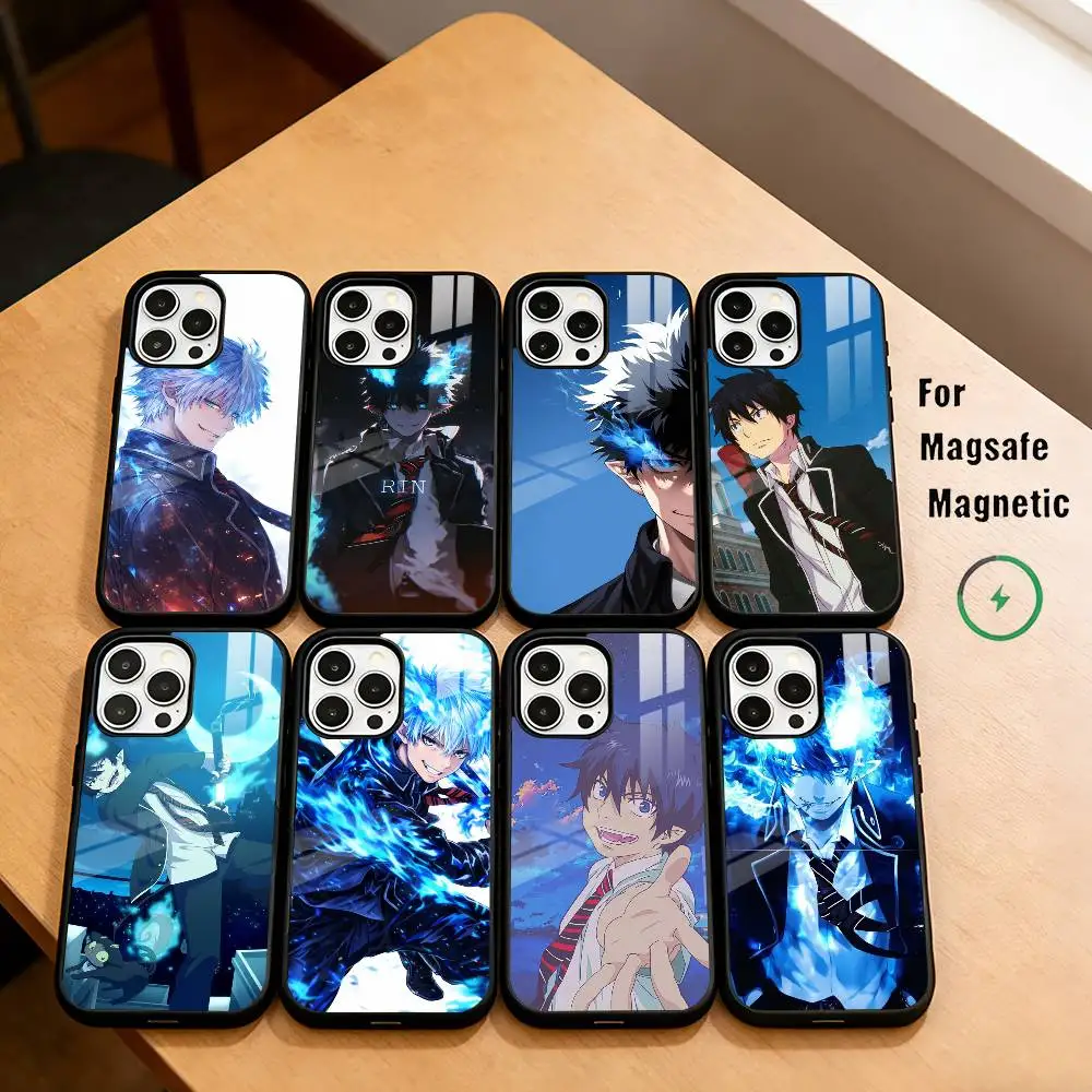 

E-Exorcist candidate R-Rin O-Okumura Phone Case For iPhone17,16,15,14,13,12,11 Plus,Pro Magnetic For Magsafe Wireless Charging