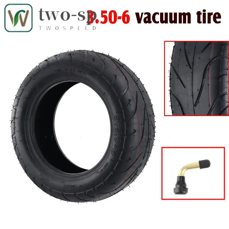 

High quality 3.50-6 thick inner tube wear-resistant vacuum tire 3.50-6 for electric scooter balance bicycle replacement