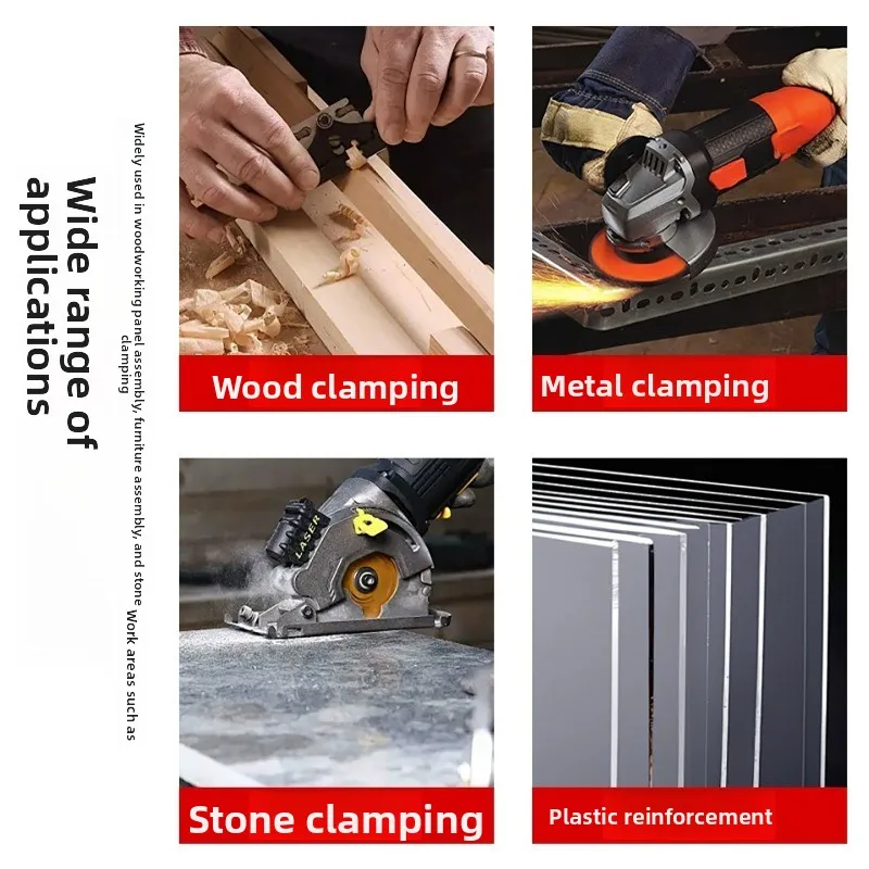 1200mm Heavy Duty F Clamp Quick Grip Woodworking Clamp