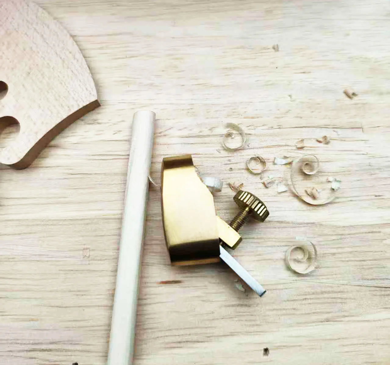 Brass Copper Flat Convex Bottom Mini Thumb Plane Woodworking Planer Cutter Small Hand Push Plane Blade widht 8/12/14/16/18mm