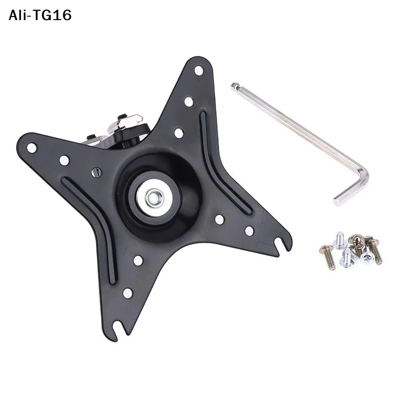 【AUW】Wall Mount Monitor Bracket Button Box VESA Mount 100 Mm 75mm 50mm 2 Axis Adjustable Button Box Mounting Sim Rig Upgrade