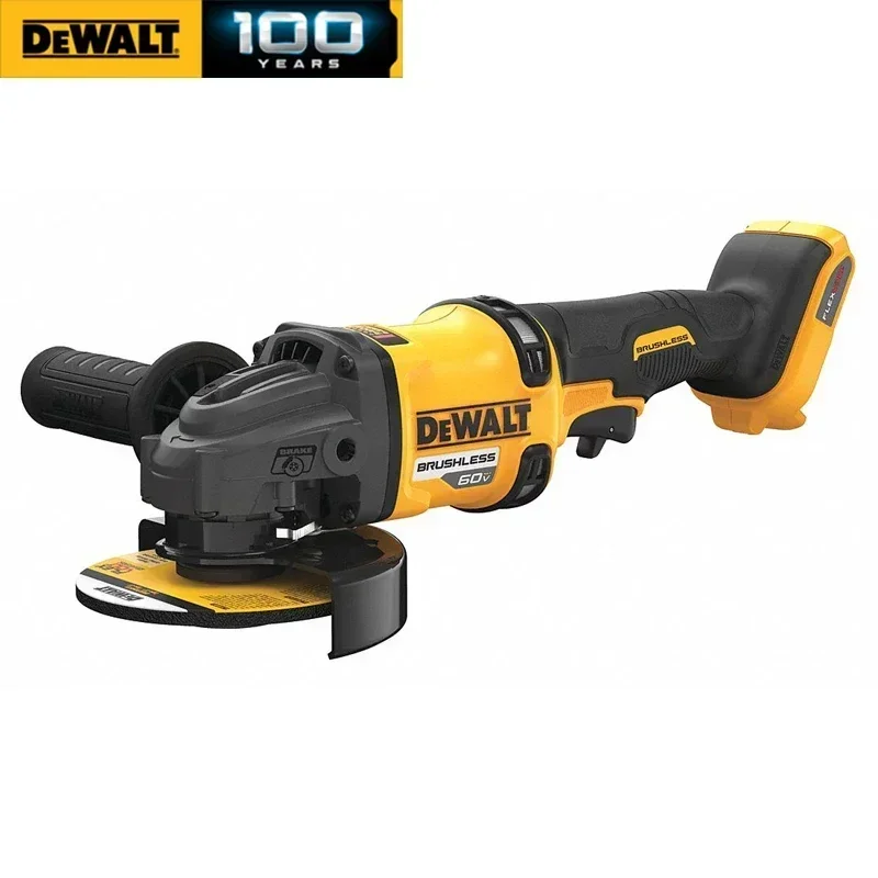 DEWALT DCG418 Angle Grinder 60V Angle Grinder With Kickback Brake Kit 125MM Brushless Cordless Cutting Machine Dewalt DCG418B