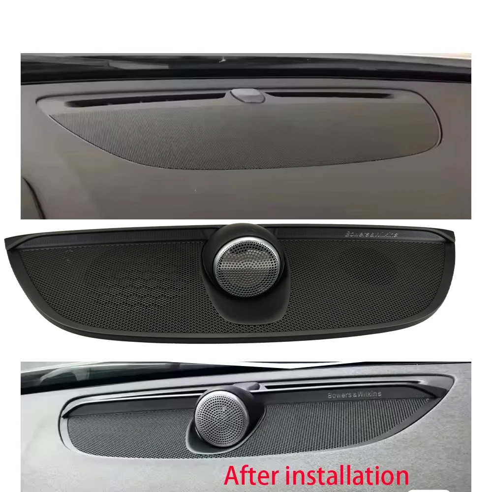 

car Center Audio Cap Horn Cover For VOLVO S90 XC90 S60 V60 AWD Panel Trim Shield Bo-wers Speaker Cover