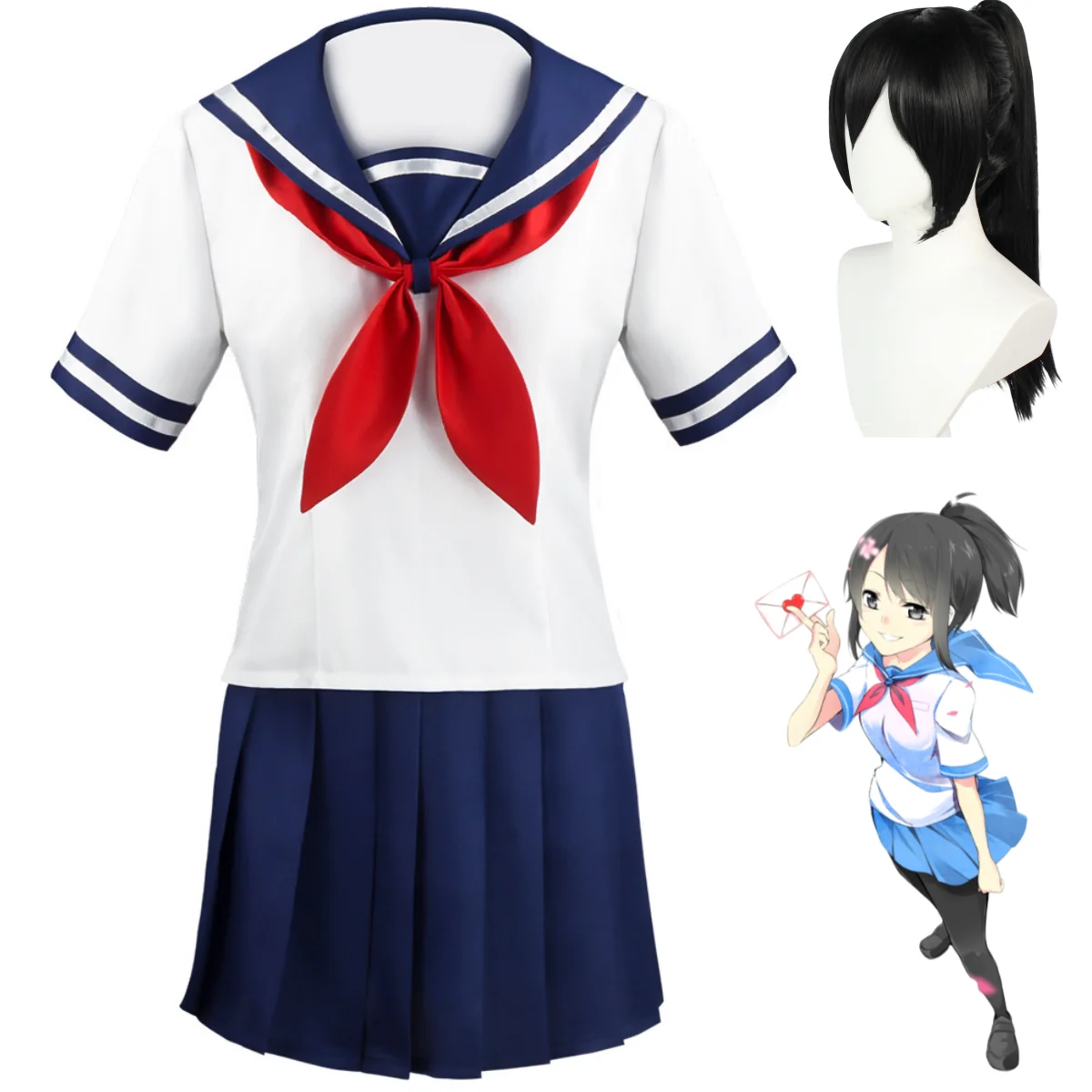 Le costume de cosplay Ayano une expérience immersive pour les fans d'Anime