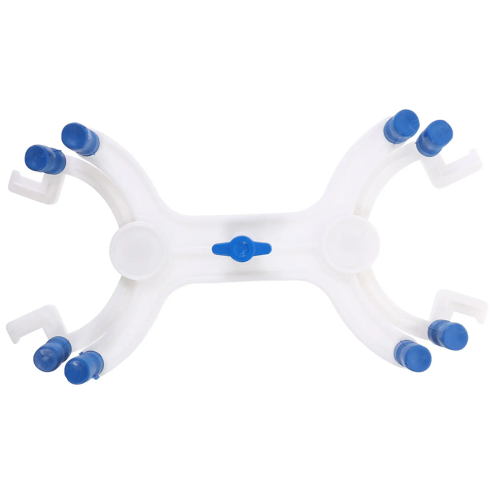 

Пружинный зажим для двойной бюретки с пластиковыми силиконовыми накладками, надежный лабораторный зажим для бюреток