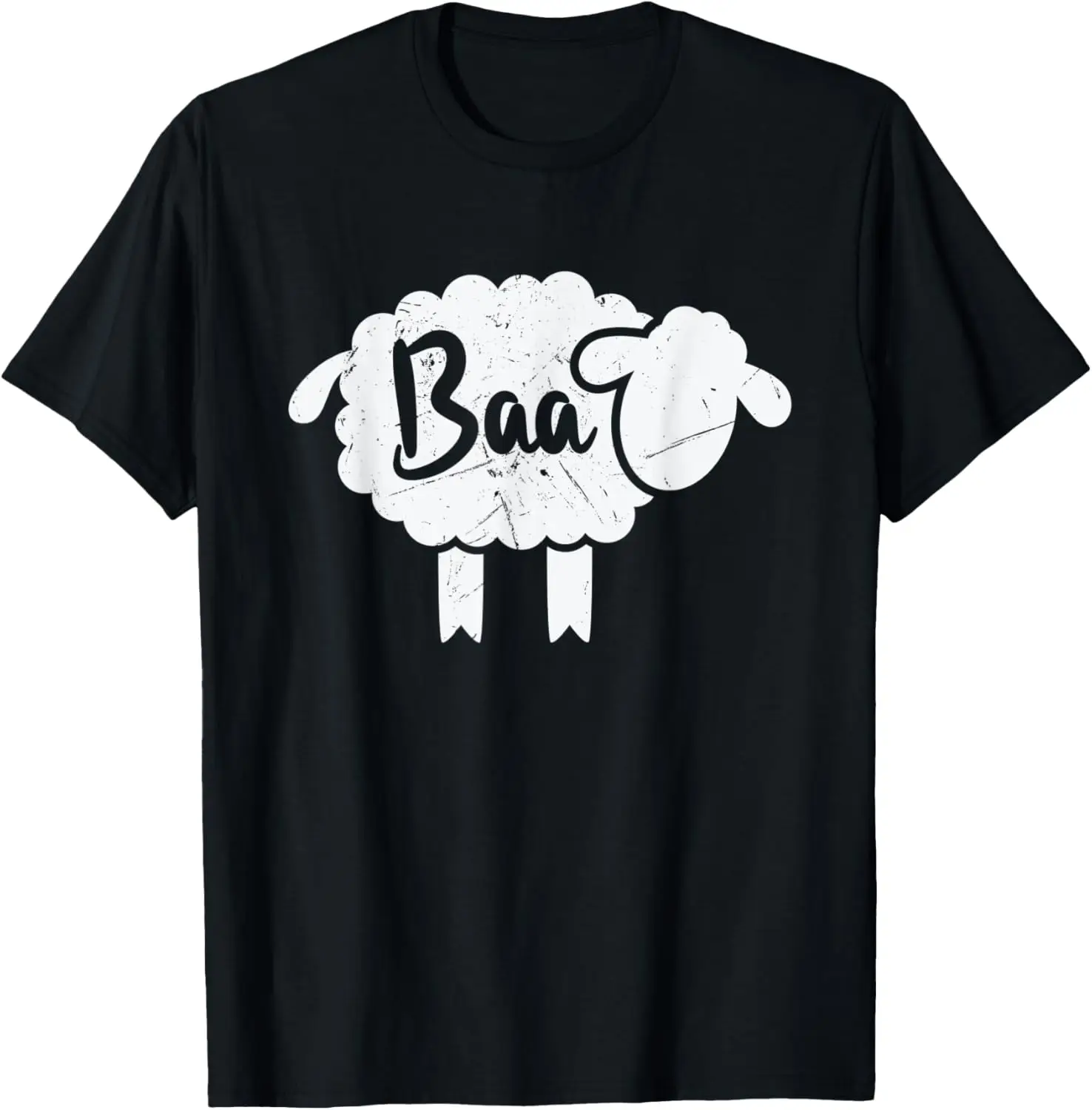 Cute Baa Sheep Sound Black Sheep Toy Lovers gift T-Shirt