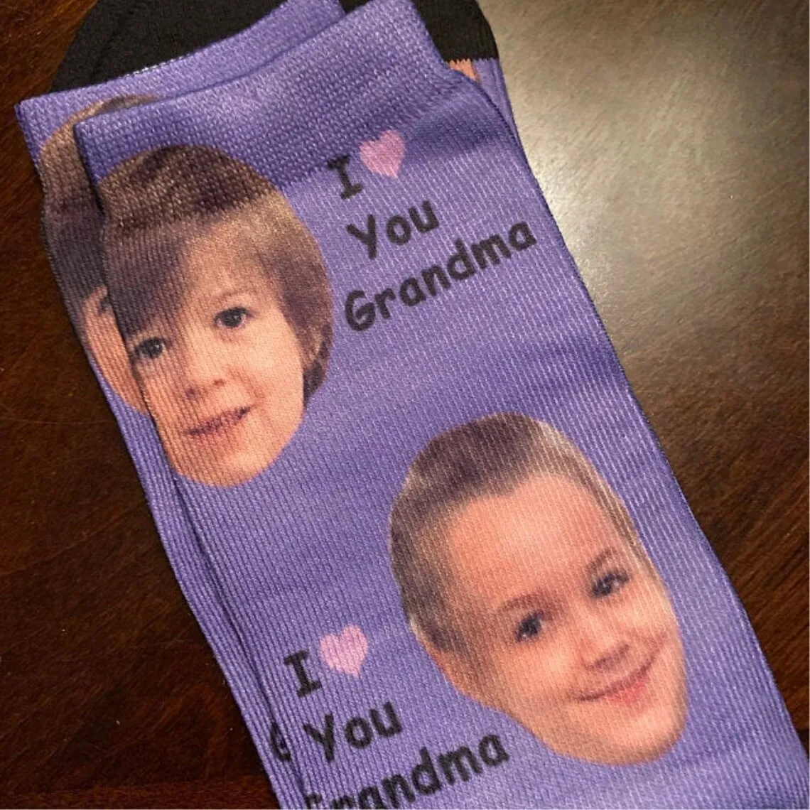 Customized DAD Socks For Men Women Personalized Text Love Your Image 3D Printed Long Socks With Face Custom Father\'s Day Gift