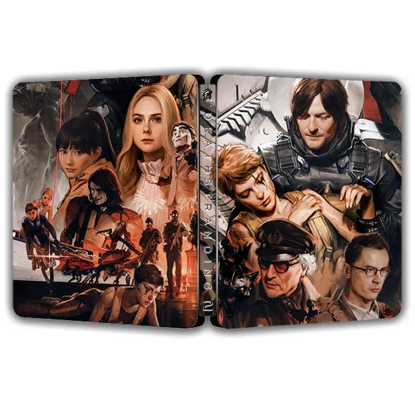 Death Stranding 2 DS2 on the Beach Edición Inspirada Steelbook FantasyBox (Solo caja, sin CD)