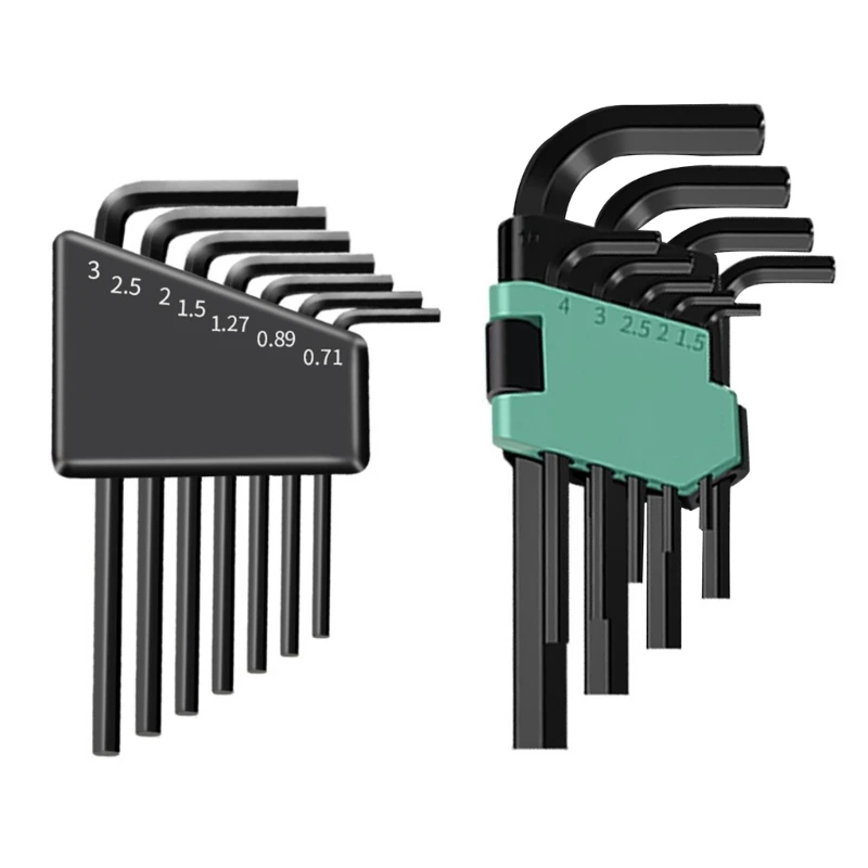 

7/9Pcs Double End Wrench Set T Handle Industrial Allen Wrench Maintenance