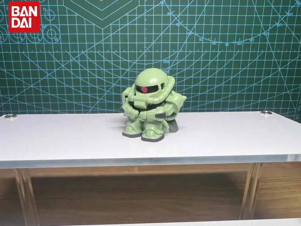 Bandai Mobile Suit Gundam Q Version Sitting Figure Gashapon Machiboke Series Original Zaku Jim Acguy Collectible Ornament - view 4