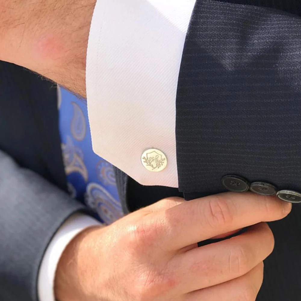 

Personalized Persian cufflinks, custom Arabic name cufflinks, English cufflinks, custom Arabic character cufflinks, best gift