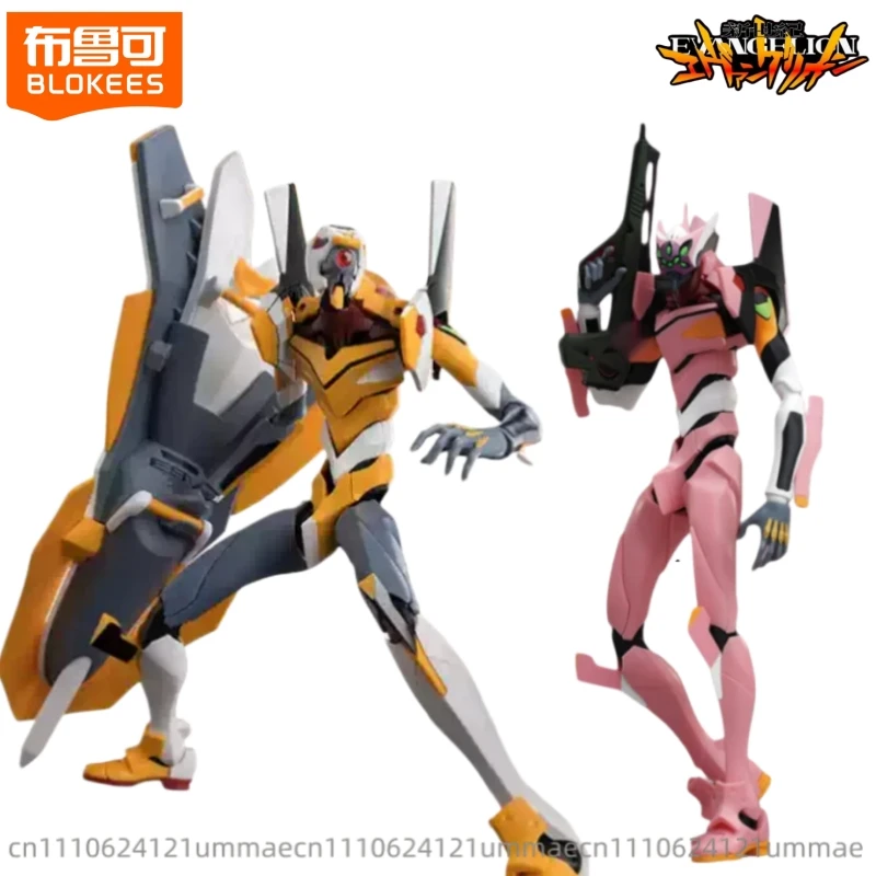 

BLOKEES Neon Genesis Evangelion Building Blocks Legendary Edition EVA-01 EVA-02 Toys Movable Assembly Models Ornaments Gifts