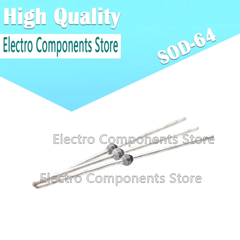 5PCS 3A 200V Glass Case BYV28-200 SOD-64 Ultra-Fast Avalanche Sinterglass Diode