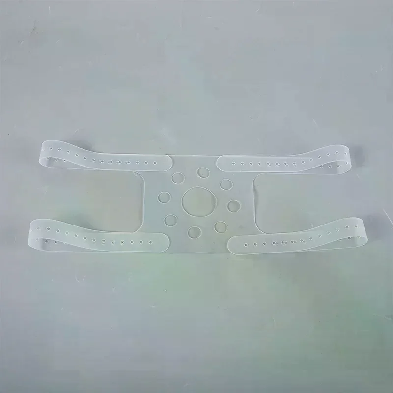 Mask, respirator, headband, silicone adjustable elastic strap, replacement headband with fixed strap