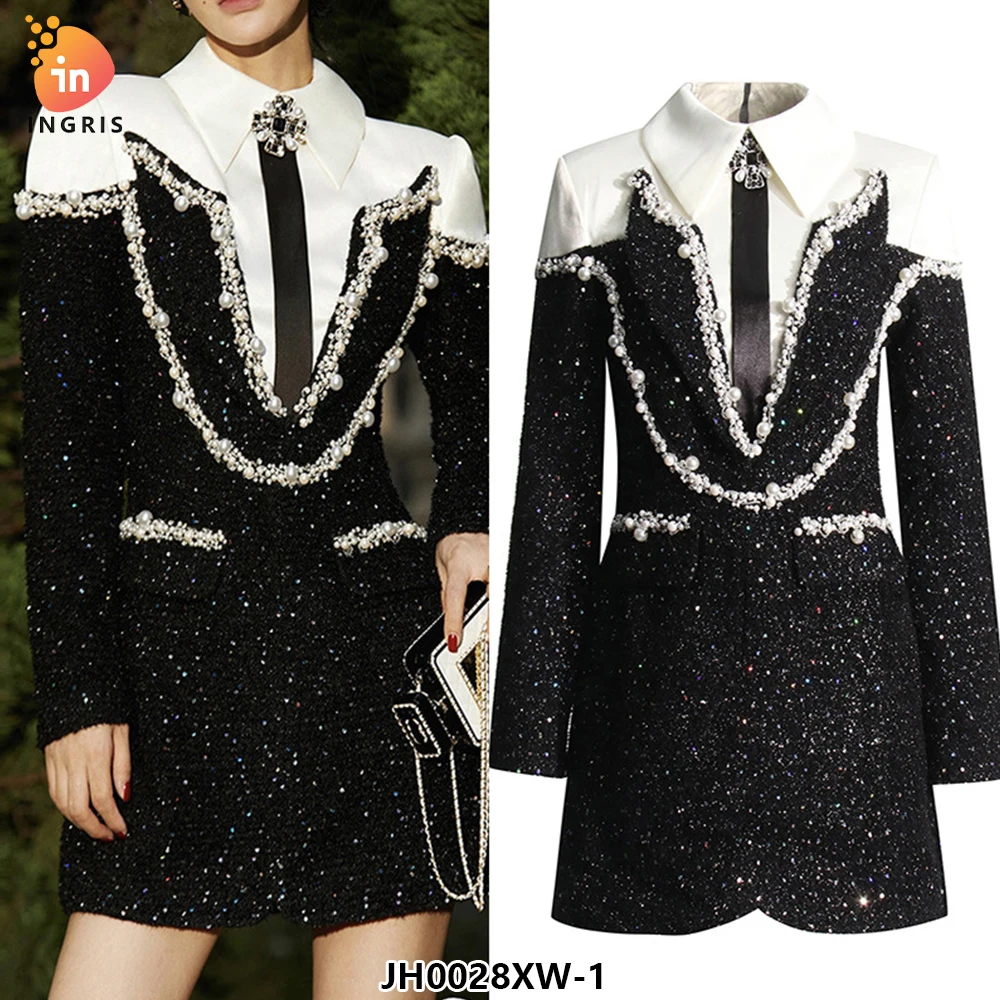 

New High-end Design Sense Plaid Lining Casual Profile Oversize Women's Blazers Formal Ladies Women-JH0028XW