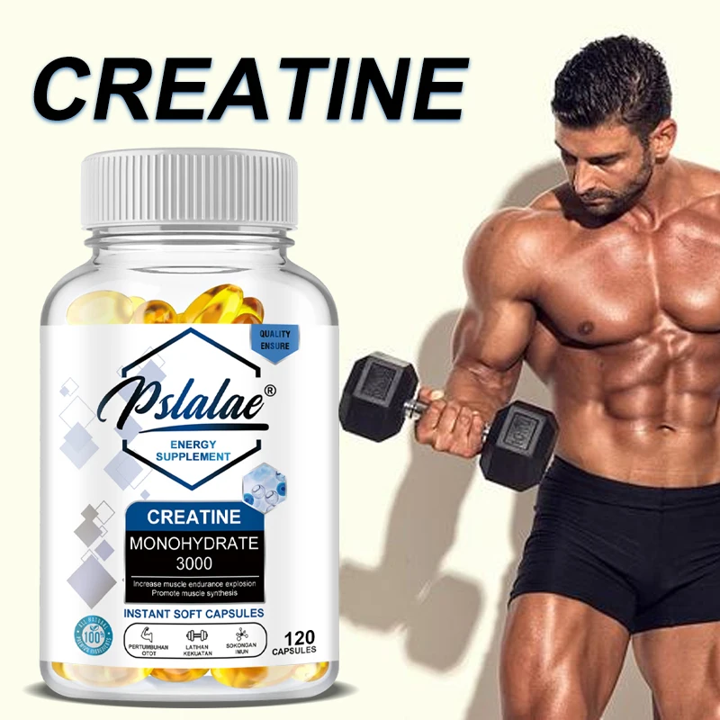 

Creatine Monohydrate - Promotes Muscle Growth, Strength and Recovery, Improved Joint Comfort and Cognitive Support
