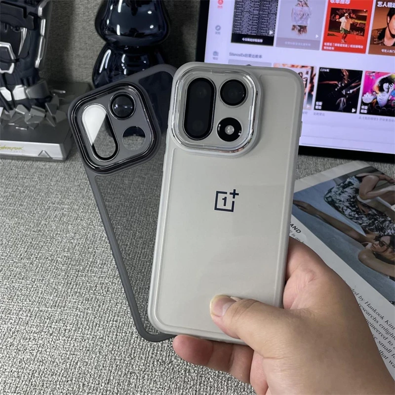 For OnePlus 15 Case Soft Silicone Transparent Cover For OnePlus15 5G One Plus 15 Camera Protection Shell Shockproof Bumper