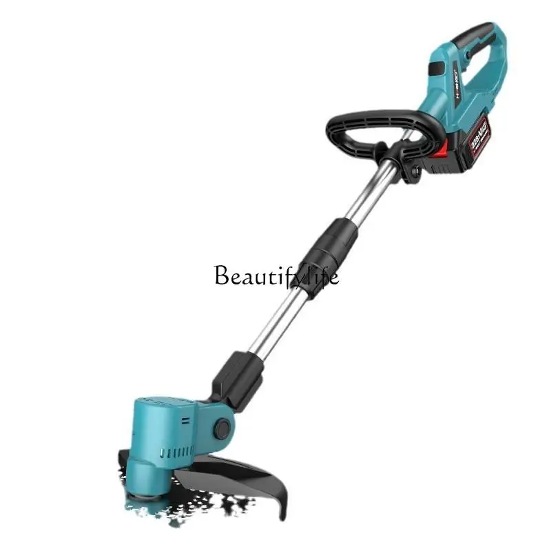 

3-110v220v electric lawn mower small household machine rechargeable lawn mower