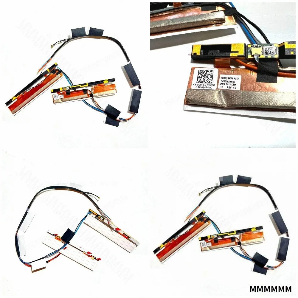 TT FOR  Dell Precision 7560 M7560 9HP60 GDB55 WWAN WiFi Antenna Cable Replacement