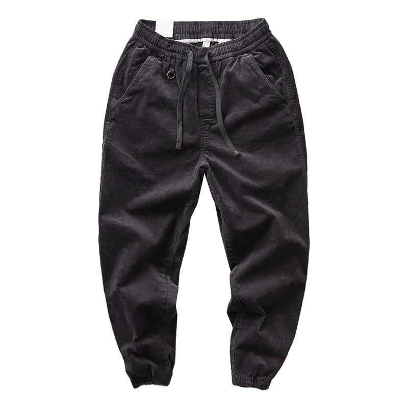 

Утепленные вельветовые рабочие брюки мужские свободного кроя, осенне-зимние, износостойкие, повседневные, в американском стиле, из полиэфирного волокна