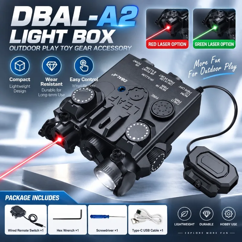 DBAL‑A2 Lamp Box Hobby Gear Part, Wear‑resistant Structure for Long‑term Outdoor Application Scenarios