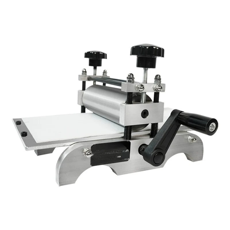 Mini Desktop Etching Press Steel Intaglio Relief Printmaking Tool Art Comprehensive Rubbing Press Manual DIY Printing Equipment