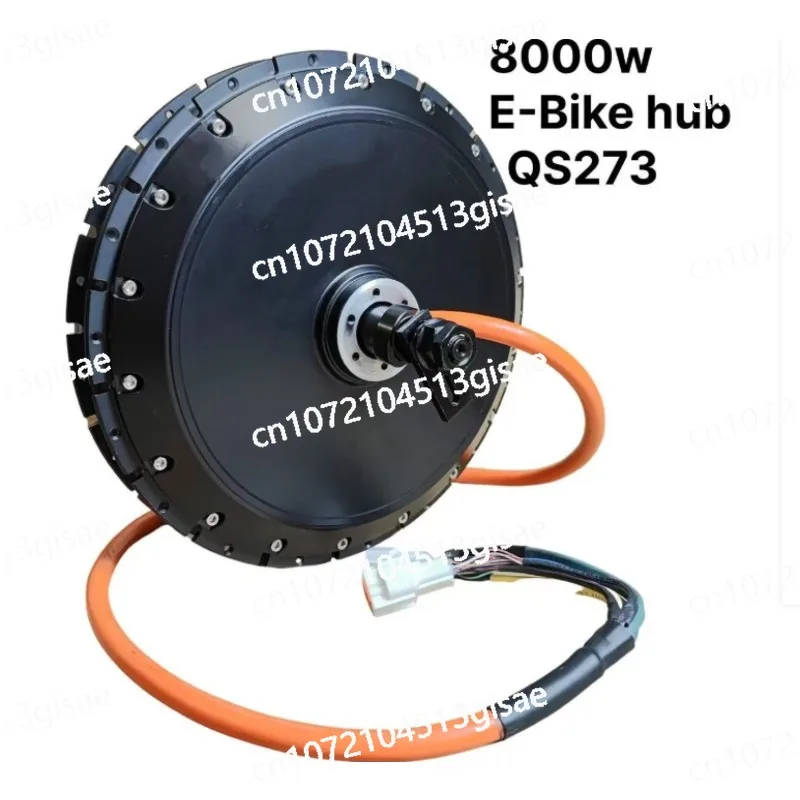 Electric Motorcycle Wheel Hub Motor 150mm Drop QS273 40H V3 4000W 8000W