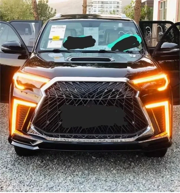 4 Runner Bodykit 2010-2021 New Condition for Style Upgrade Bumper Grille 4 Eyes Headlights Hood Spoiler in Stock