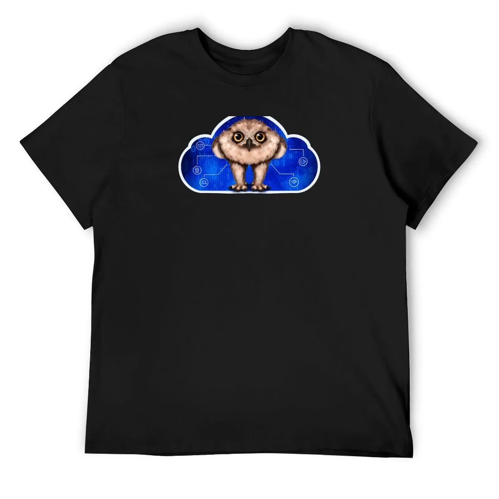 

Owl Cloud T-Shirt customs design your own designer shirts cheap stuff man clothes outfits for men