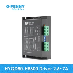 Stepper motor Driver H8600 2.6-7A 24V-70V DC Microstep 256 motor driver instead of MA860H for NEMA23 NEMA34 stepper motor!