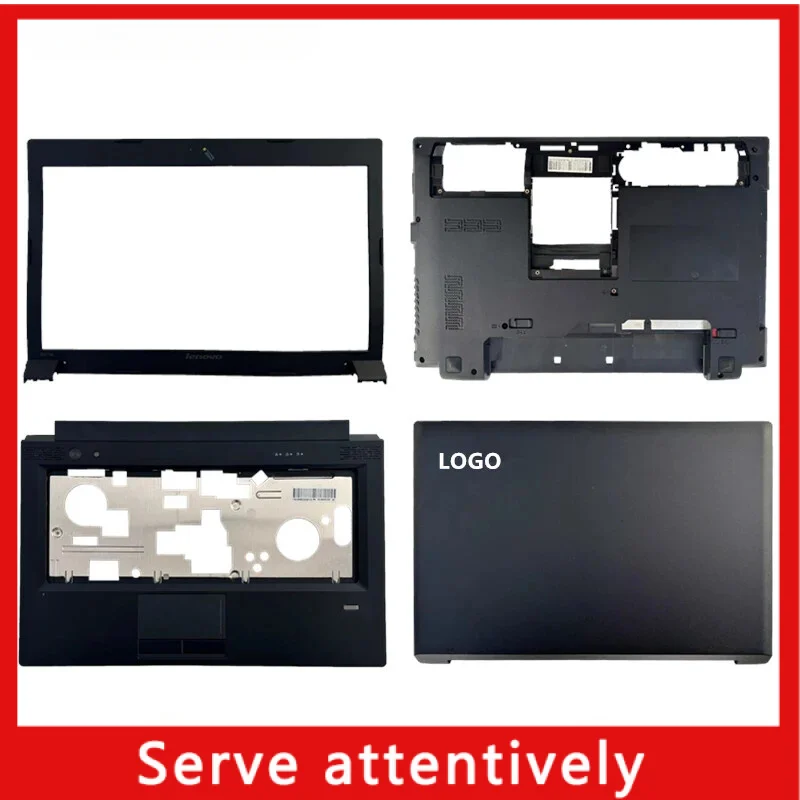 For Lenovo B470 B470E Laptop LCD back cover Front Bezel Hinges Palmrest Bottom