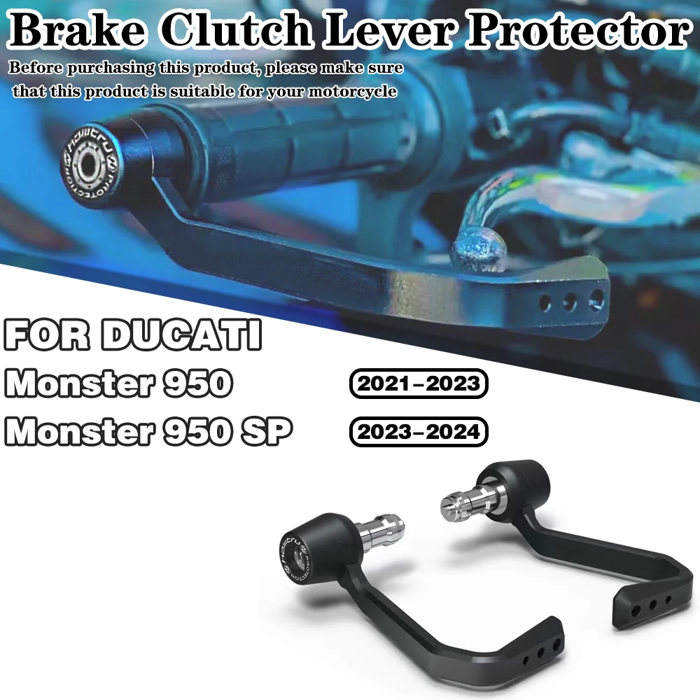 

For Ducati Monster 950 950SP 2021 2022 2023 2024 Motorcycle modification accessories Brake and Clutch Lever Protector Kit