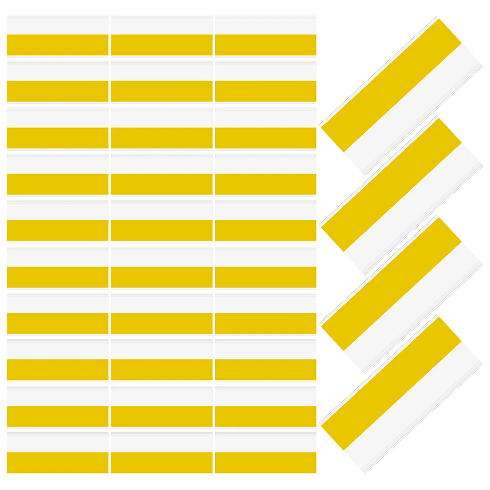 

50 Pcs Shelves Price Tag Bar Label Card Holders Clear Plastic Display Stands Merchandise Sign Transparent Food