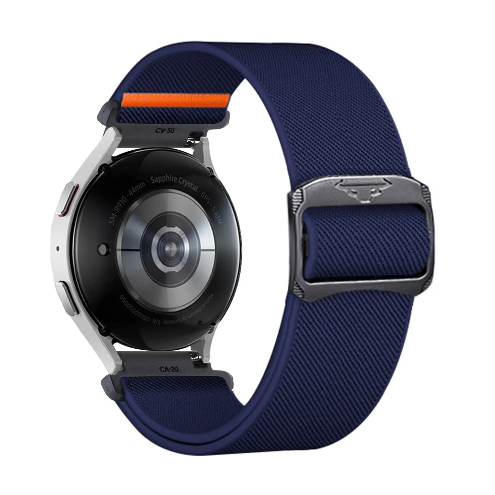 

Sport Bands for Samsung Galaxy Watch 4 Classic (42mm/46mm), Galaxy Watch FE(40mm) Band, Elastic Nylon Adjustable Sport Strap