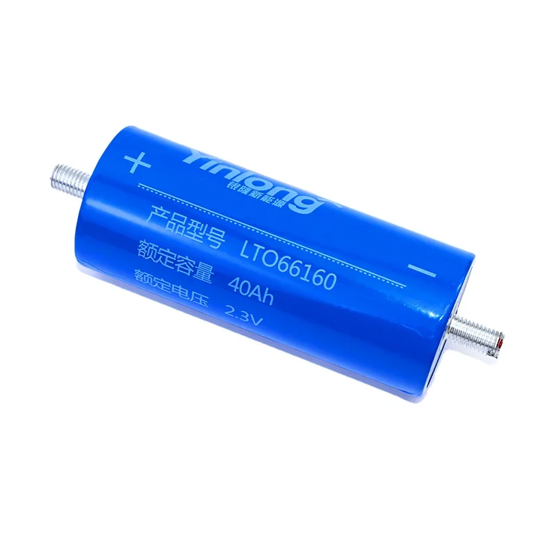 Imagem -02 - Yinlong 66160 Grau a Lithium Titanate Battery 2.3v 40ah Lto Battery 10c Descarga para Energia Solar ev Golf Cart Tool Car Audio