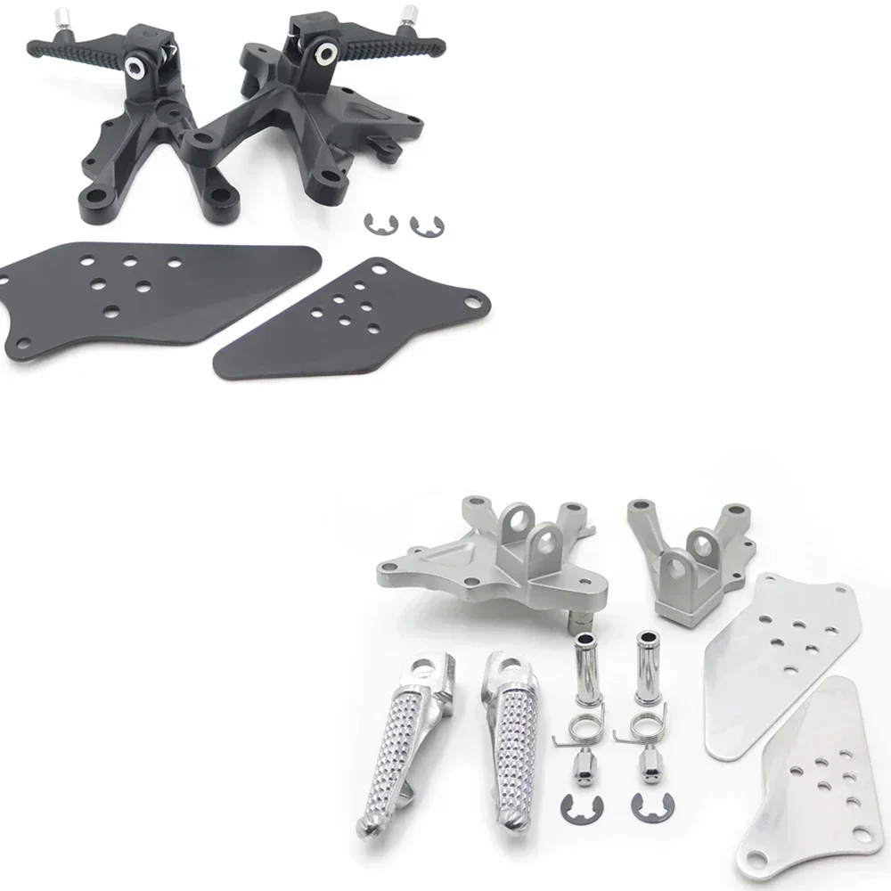 

Aftermarket Motorcycle Rider Front Foot Rest Pegs Brackets For Kawasaki Ninja ZX10R 2006-2010