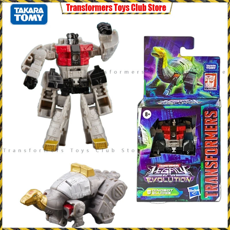 In Stock Takara Tomy Transformers Legacy Evolution Core Class Dinobot Sludge Action Figure Model Collection Hobby Gift Toy