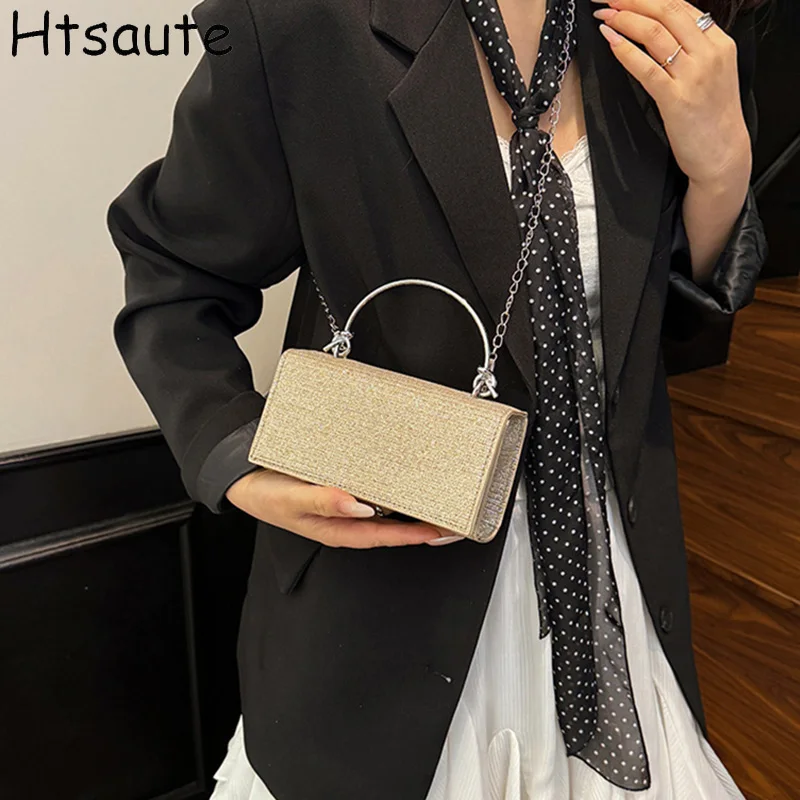 

Vintage New Evening Bags For Women Mini Handbag Diamond-Encrusted Flap Women's Bag, Crossbody Bag, High-End Feel Chain Bags
