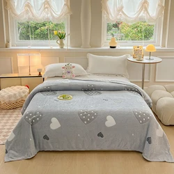 Snowflake Velvet Multifunctional Curled Blanket 1Pc100/120/150/180/200Cm Light, Breathable, Soft and Skin-Friendly