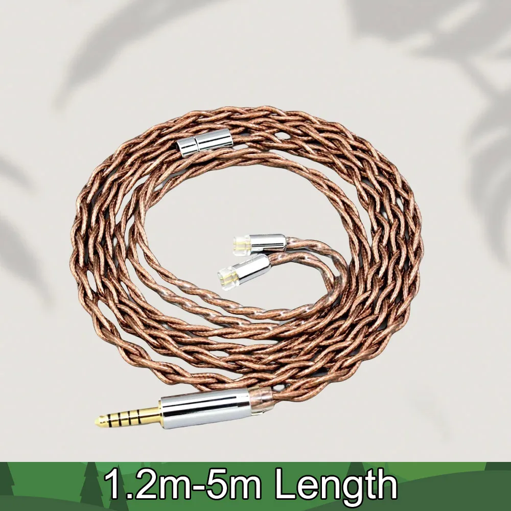 99% 24k الذهب 7n الفضة النقية ل UE11 UE18 برو QDC الجوزاء الجوزاء-S أنول V3-C V3-S V6-C الجرافين درع سماعة كابل 8519