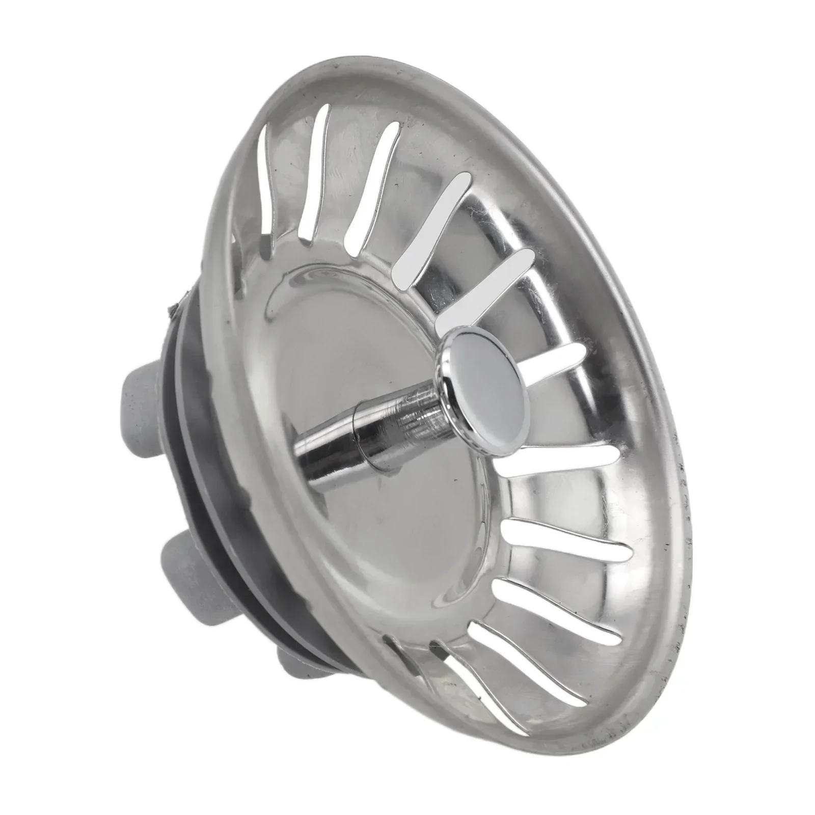 Maintenance Stainless Steel Sink Strainer Stopper Unblock Your Drain With Ease Perfect Size For Easy Installation