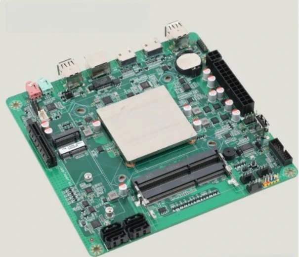 Dual 2.5G I226-V Ethernet Ports, Dual M.2 NVMe Slots with PCIe 3.0 Expansion Slot for Storage Server，N100 NAS Motherboard