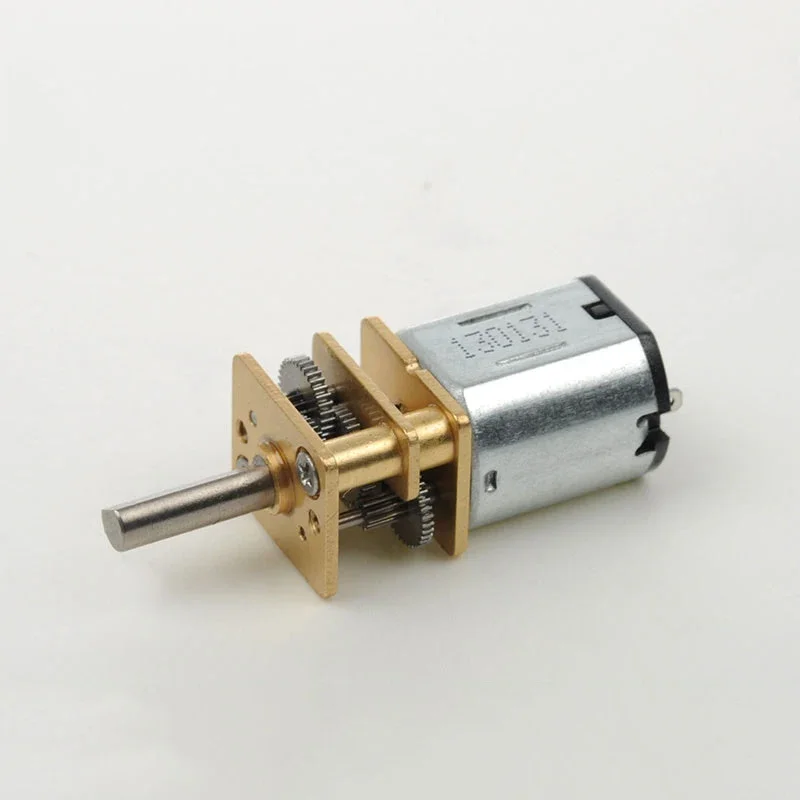 DC 3V 100RPM N10 Mini Full Metal Gear Motor Reduction Micro Gearbox Gearmotor Speed Reducer DIY Smart Car Robot