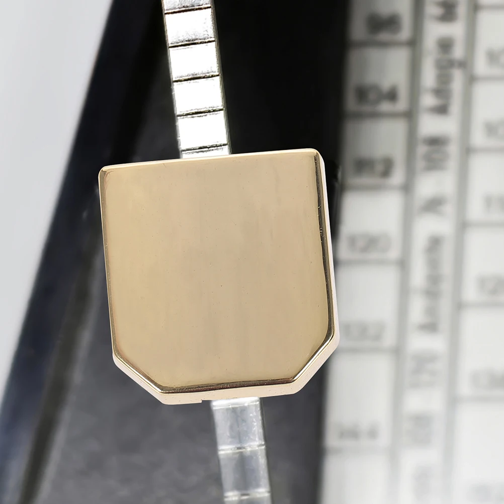 

2Pcs Durable Metronome Accessory Metal Sliding Block for Piano Guitar Violin Rhythm Training Metronome Mechanical