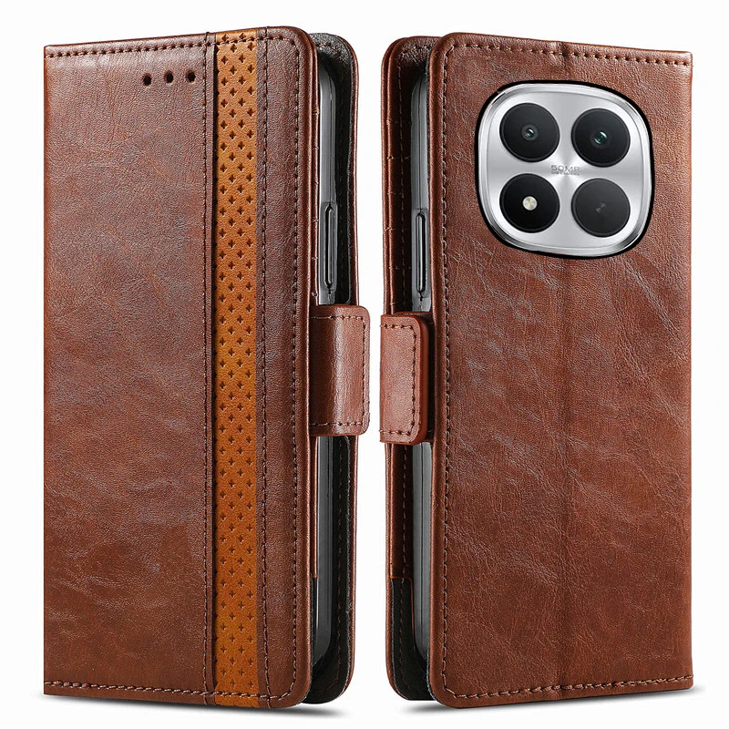 

Flip Spliced retro leather card Slot Wallet Cover For Xiaomi Poco M8 M7 M6 Pro 5G 4G M5s M5 RFID Fall prevention phone Case