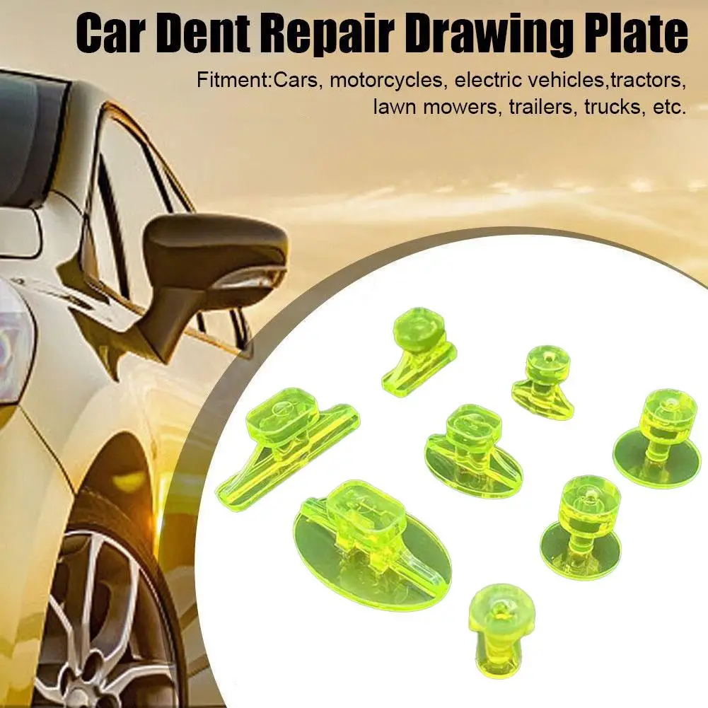 

16Pcs Paintless Auto Dent Repair Tools Puller Tabs Body Kit Glue Metal Sheet Removal Cup Acesssories Car Hail Suction Tabs A2F5