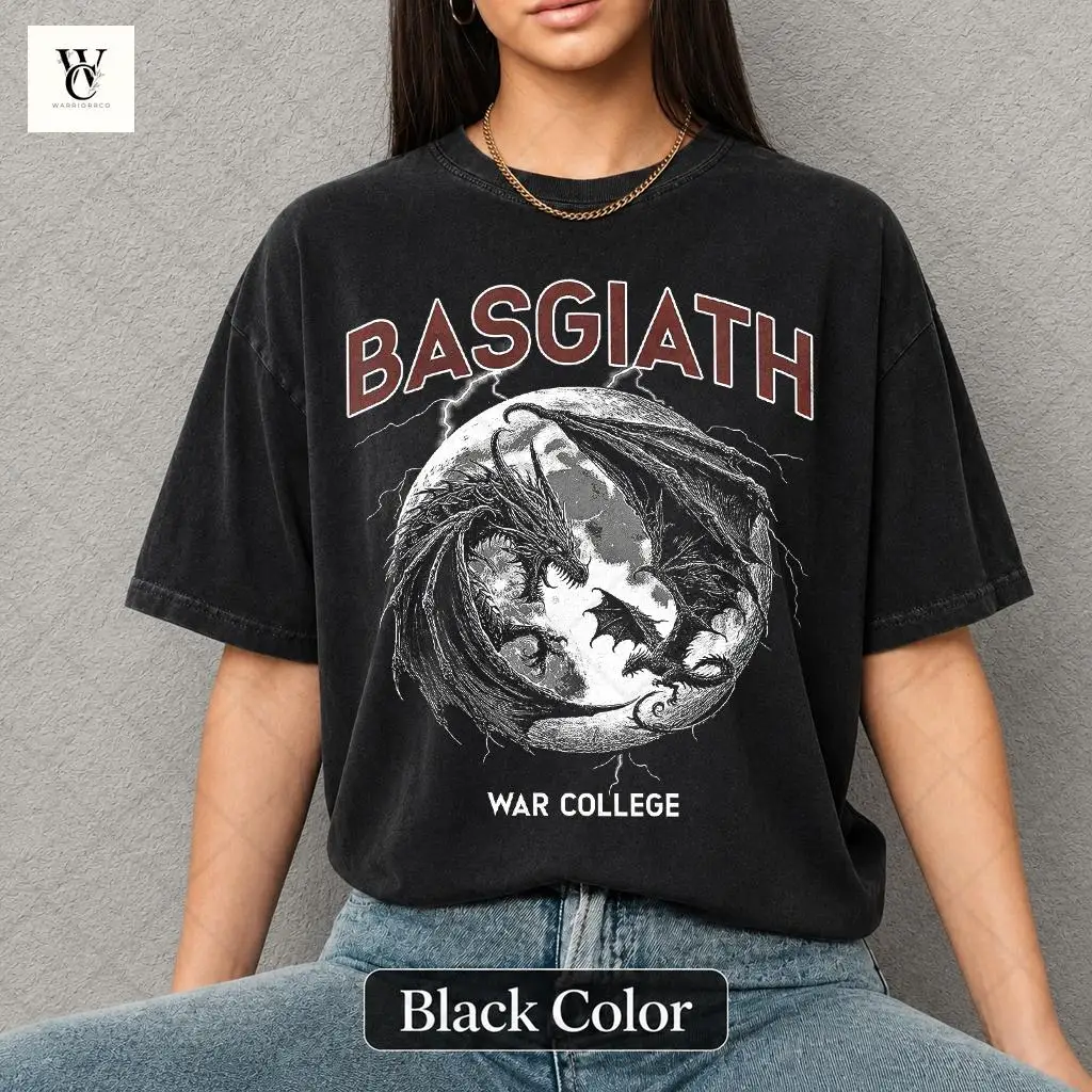 Basquias War College Shirt, Knight Quadrant Shirt, Forcewing Fan T-shirt Casual Daily Wear with Short Sleeves